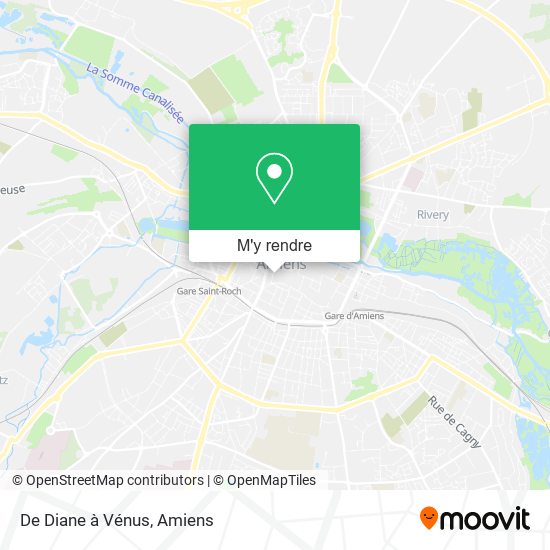 De Diane à Vénus plan