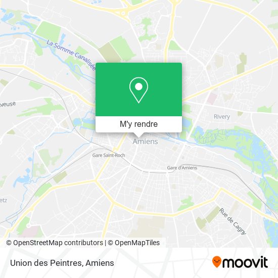 Union des Peintres plan