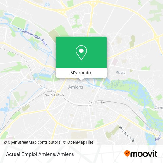 Actual Emploi Amiens plan