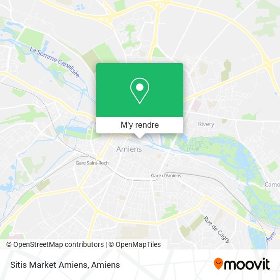 Sitis Market Amiens plan