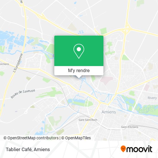 Tablier Café plan