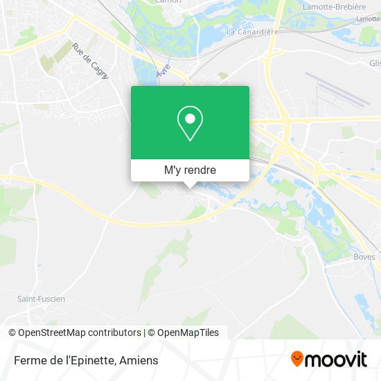 Ferme de l'Epinette plan