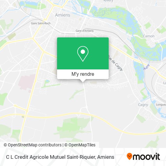 C L Credit Agricole Mutuel Saint-Riquier plan