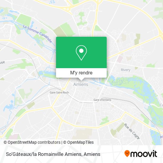 So'Gâteaux / la Romainville Amiens plan