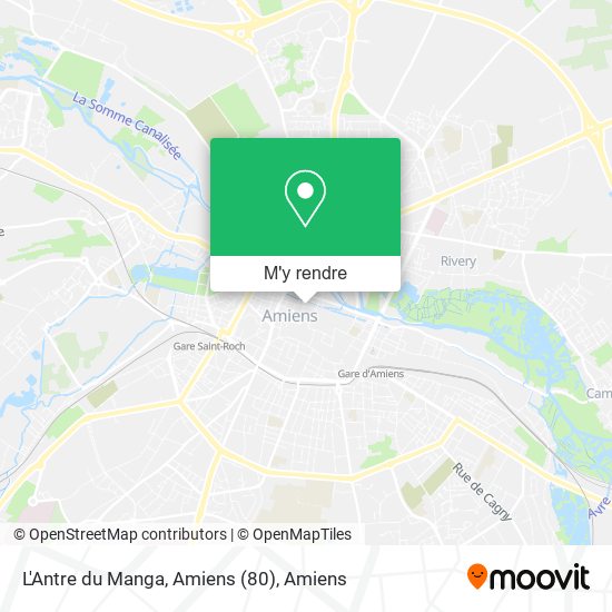 L'Antre du Manga, Amiens (80) plan