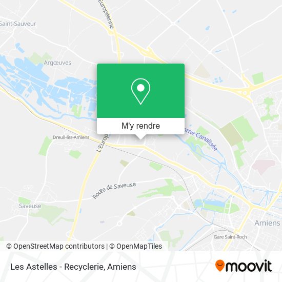 Les Astelles - Recyclerie plan