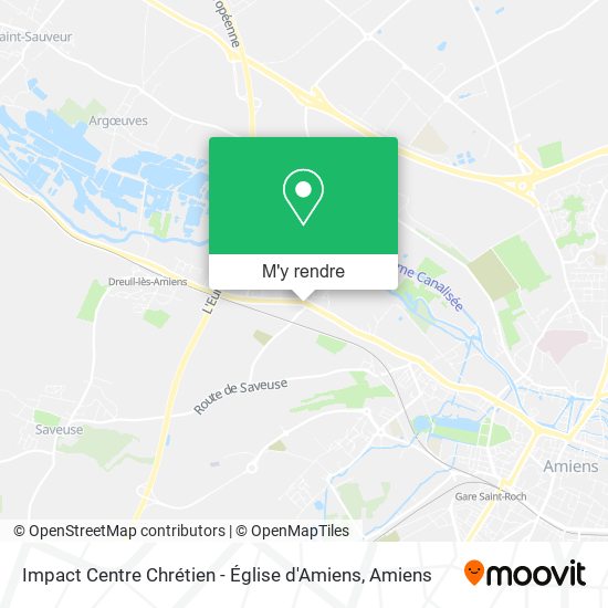 Impact Centre Chrétien - Église d'Amiens plan