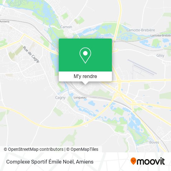 Complexe Sportif Émile Noël plan