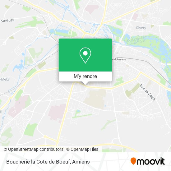 Boucherie la Cote de Boeuf plan