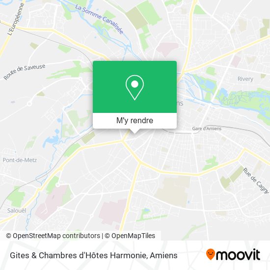 Gites & Chambres d'Hôtes Harmonie plan