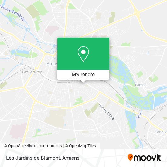 Les Jardins de Blamont plan