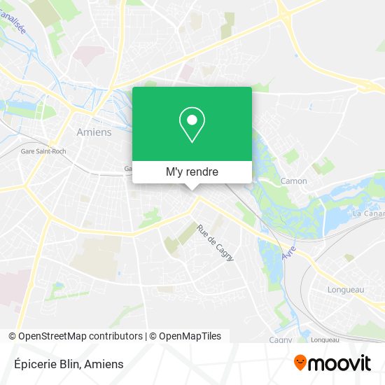 Épicerie Blin plan