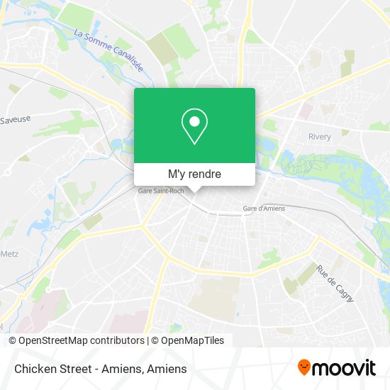 Chicken Street - Amiens plan