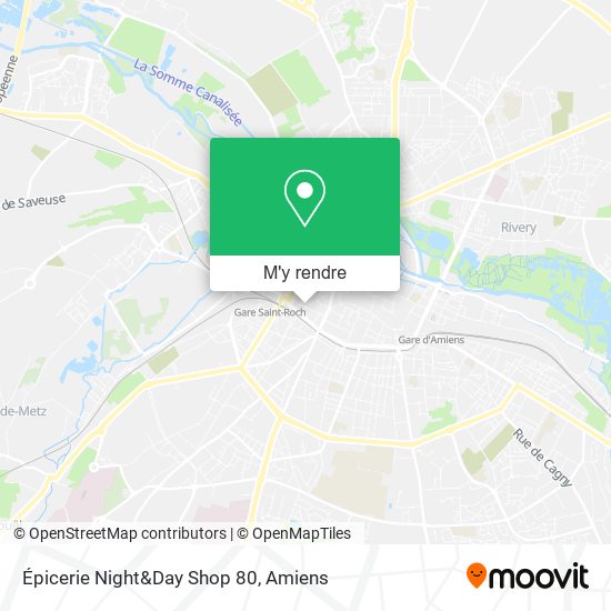 Épicerie Night&Day Shop 80 plan