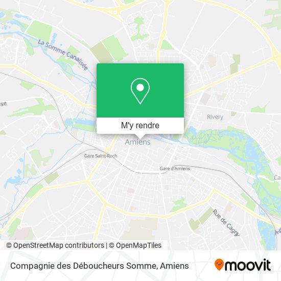 Compagnie des Déboucheurs Somme plan