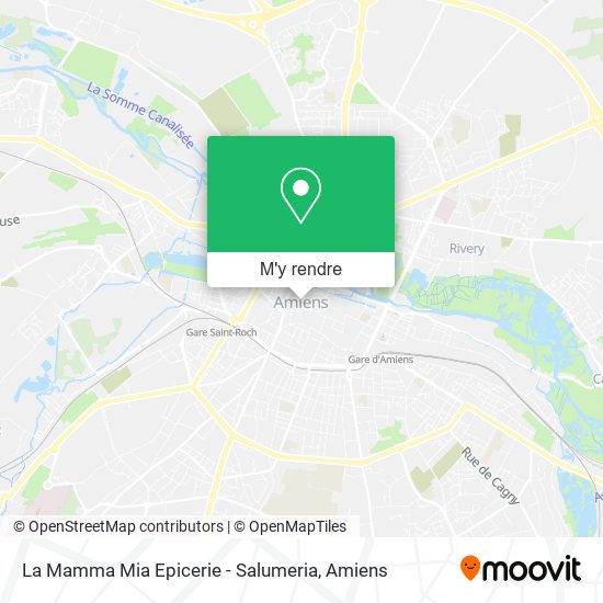 La Mamma Mia Epicerie - Salumeria plan