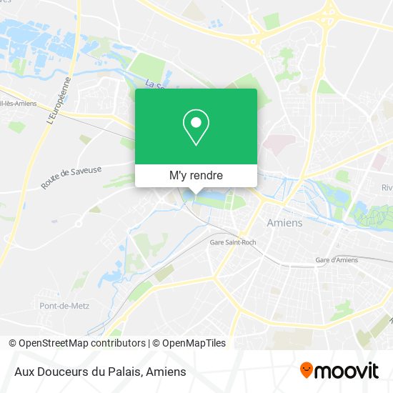Aux Douceurs du Palais plan