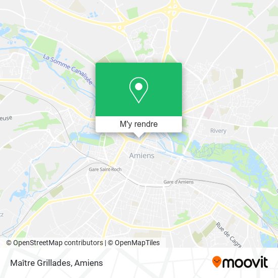 Maître Grillades plan