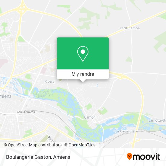 Boulangerie Gaston plan