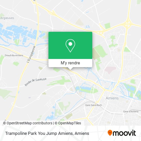 Trampoline Park You Jump Amiens plan