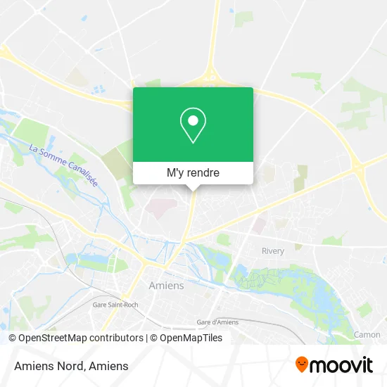 Amiens Nord plan