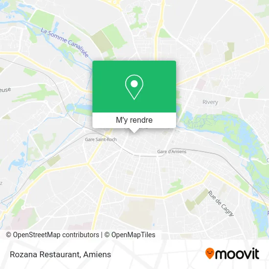 Rozana Restaurant plan