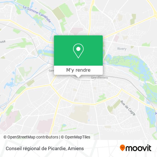 Conseil régional de Picardie plan