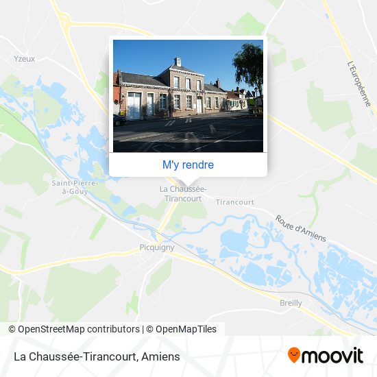 La Chaussée-Tirancourt plan