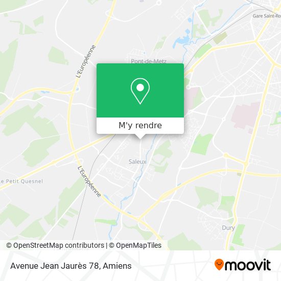 Avenue Jean Jaurès 78 plan