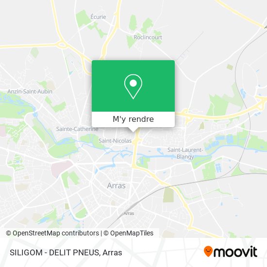 SILIGOM - DELIT PNEUS plan