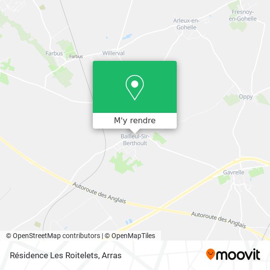 Résidence Les Roitelets plan