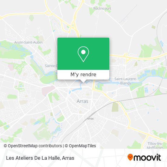 Les Ateliers De La Halle plan
