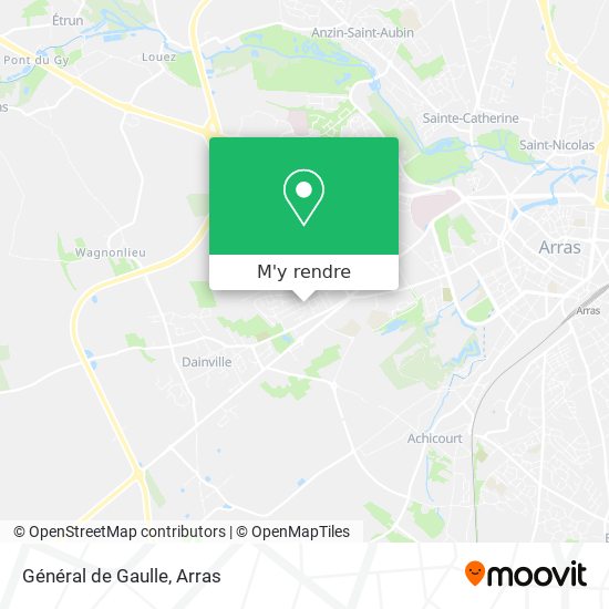 Général de Gaulle plan
