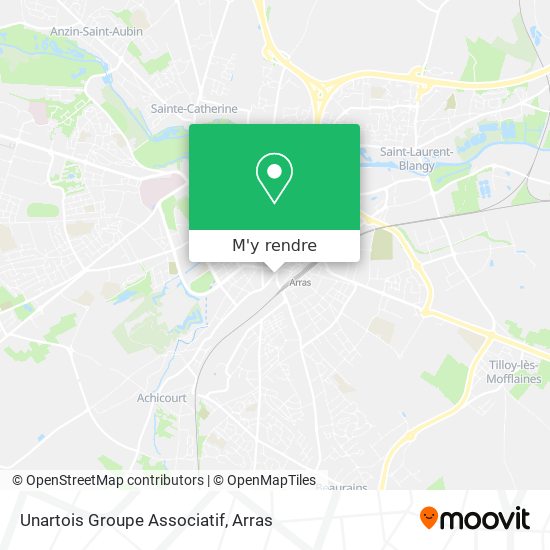 Unartois Groupe Associatif plan