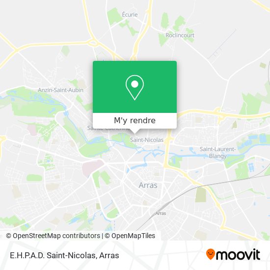 E.H.P.A.D. Saint-Nicolas plan