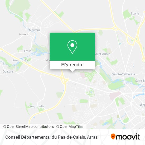 Conseil Départemental du Pas-de-Calais plan
