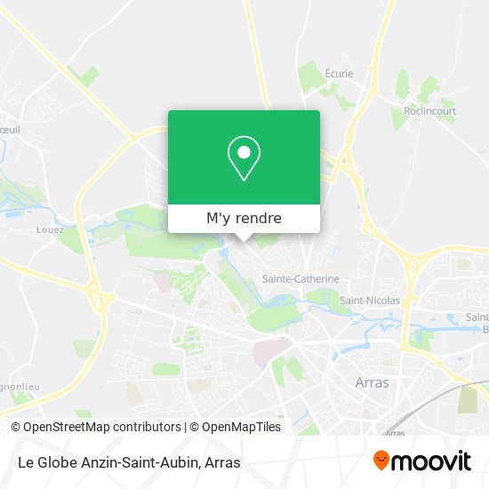 Le Globe Anzin-Saint-Aubin plan