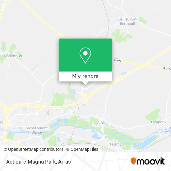 Actiparc-Magna Park plan