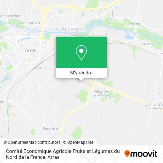 Comité Economique Agricole Fruits et Légumes du Nord de la France plan