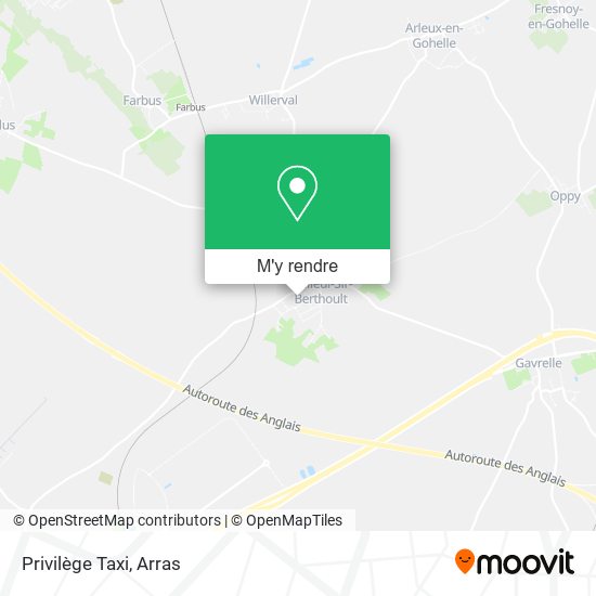 Privilège Taxi plan