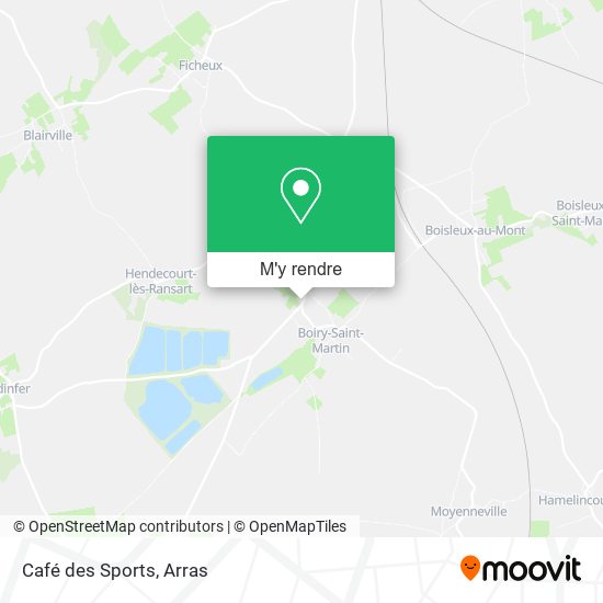 Café des Sports plan