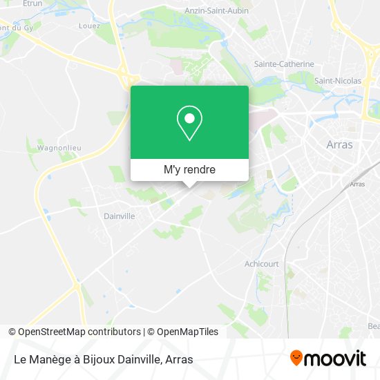 Le Manège à Bijoux Dainville plan