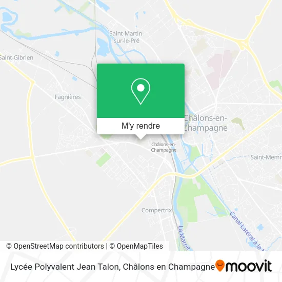 Lycée Polyvalent Jean Talon plan