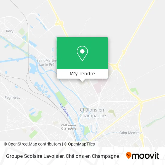 Groupe Scolaire Lavoisier plan