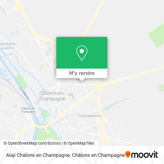 Alaji Chalons en Champagne plan
