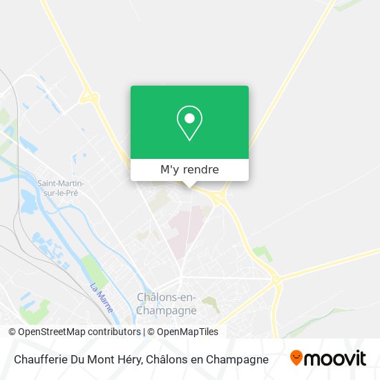Chaufferie Du Mont Héry plan