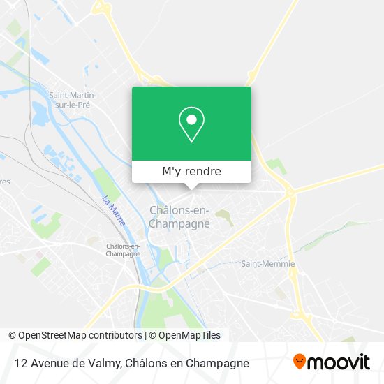12 Avenue de Valmy plan
