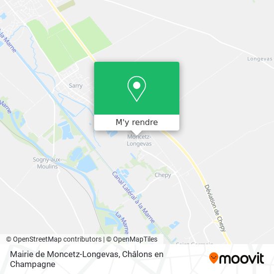 Mairie de Moncetz-Longevas plan