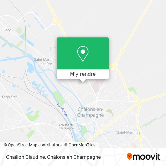 Chaillon Claudine plan