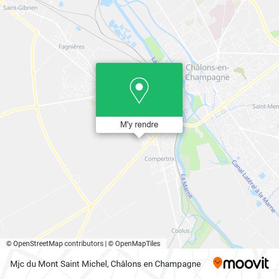 Mjc du Mont Saint Michel plan